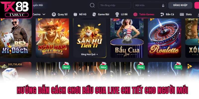 Bầu Cua Live - Trải Nghiệm Trò Chơi Dân Gian Trong Thời Đại Số