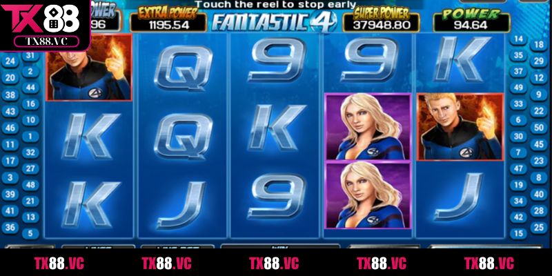 Nổ Hũ Fantastic Four 4 – Siêu Phẩm Slot Hấp Dẫn Tại Tx88