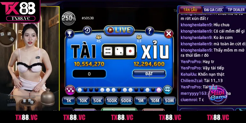 Tài Xỉu Live - Lắc Xúc Xắc Cực Đã, Thắng Lớn Trong Tích Tắc